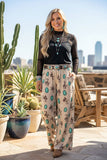 Western cowboy wide leg women's boutique pant Southern Stitch XCH17084