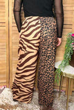 Western leopard & zebra wide leg women's boutique pant Southern Stitch XCH17333