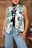 Western jewel & dice lucky cowgirl women's boutique vest Southern Stitch XCH17556