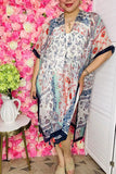 Women duster wholesale Paisley/floral prints kimono trim & tassels YZ170107