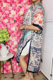 Women duster wholesale Paisley/floral prints kimono trim & tassels YZ170107