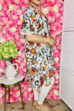 Spring duster wholesale Floral printed kimono w/tassels YZ213171