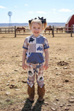 FARM LIFE color block multi print short sleeve hoodie & pants girl set 11862MZ (A1S9)/CLE