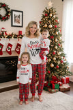 "Dear Santa Just Bring Wine" Christmas 2pc women pajamas sets BQ15519