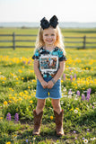 XCH0722-18H "Heifers be trippin or maybe i pushed her "printed girl t-shirt A16S3