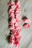 Chic double layer rehinestone 7.5" pink boutique girls hairbow $10 for 12pc